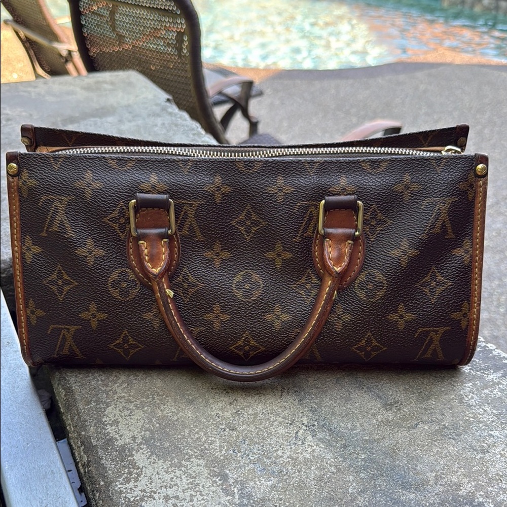 Louis Vuitton Brown Monogram Clutch